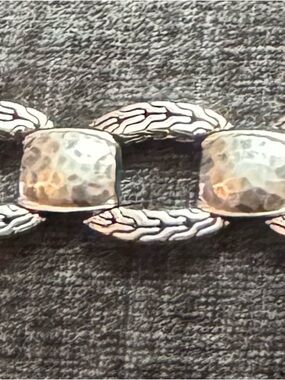 JOHN HARDY Palu & Classic Chain Hammered Link Bracelet - Sterling Silver